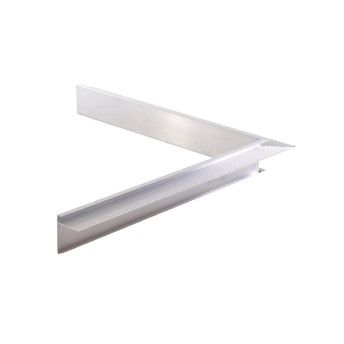 Daktrim binnenhoek 45mm breed, 500x500mm lang main product photo